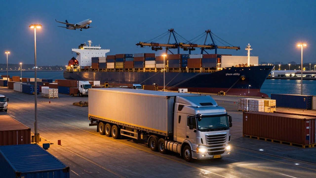 The Three Pillars of Logistics: Transport, Warehousing, and Information